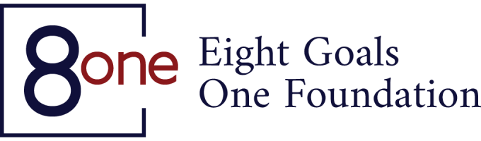 8one- Eight Goals One Foundation logo